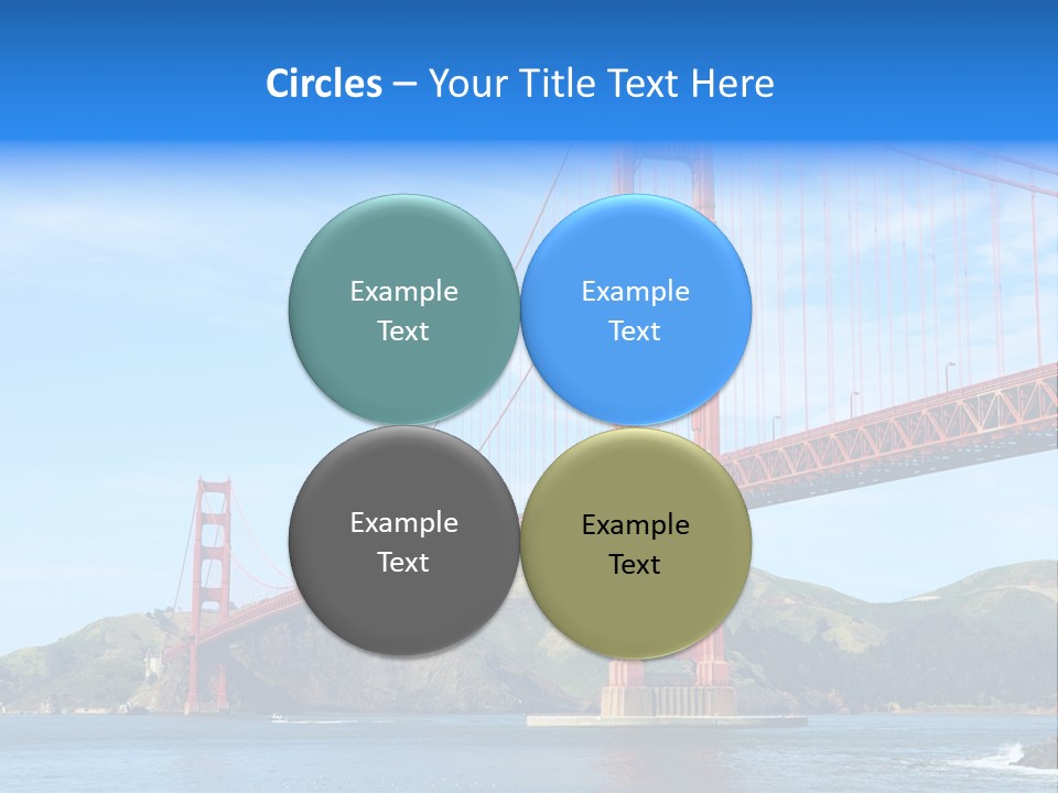 Architecture Bridge Cable PowerPoint Template