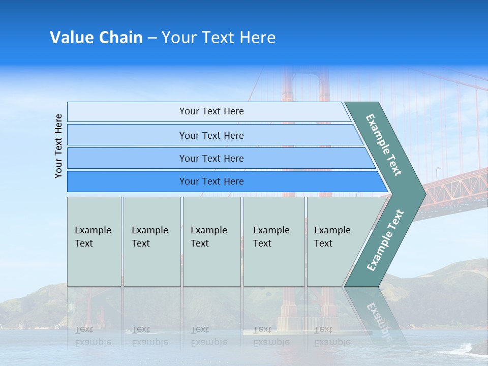 Architecture Bridge Cable PowerPoint Template