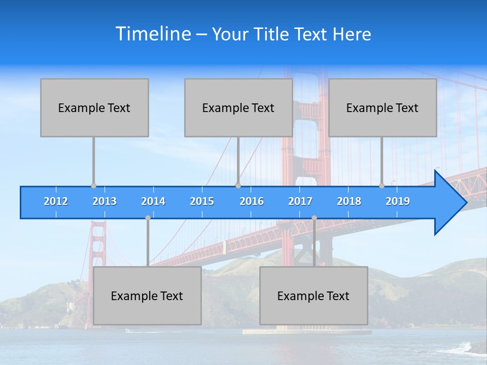 Architecture Bridge Cable PowerPoint Template