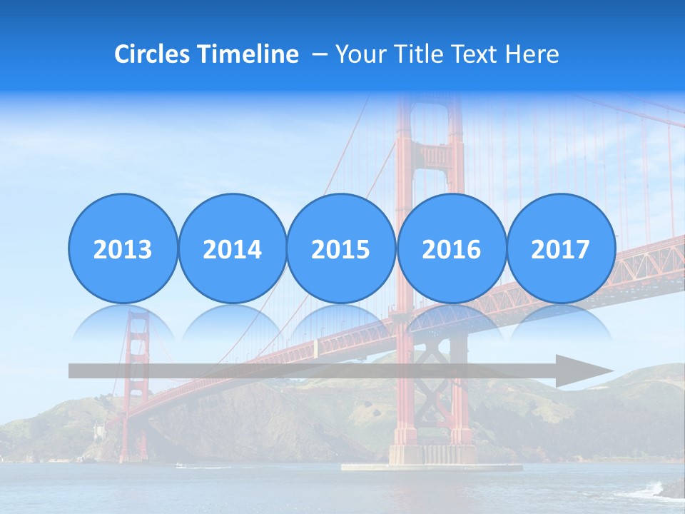 Architecture Bridge Cable PowerPoint Template