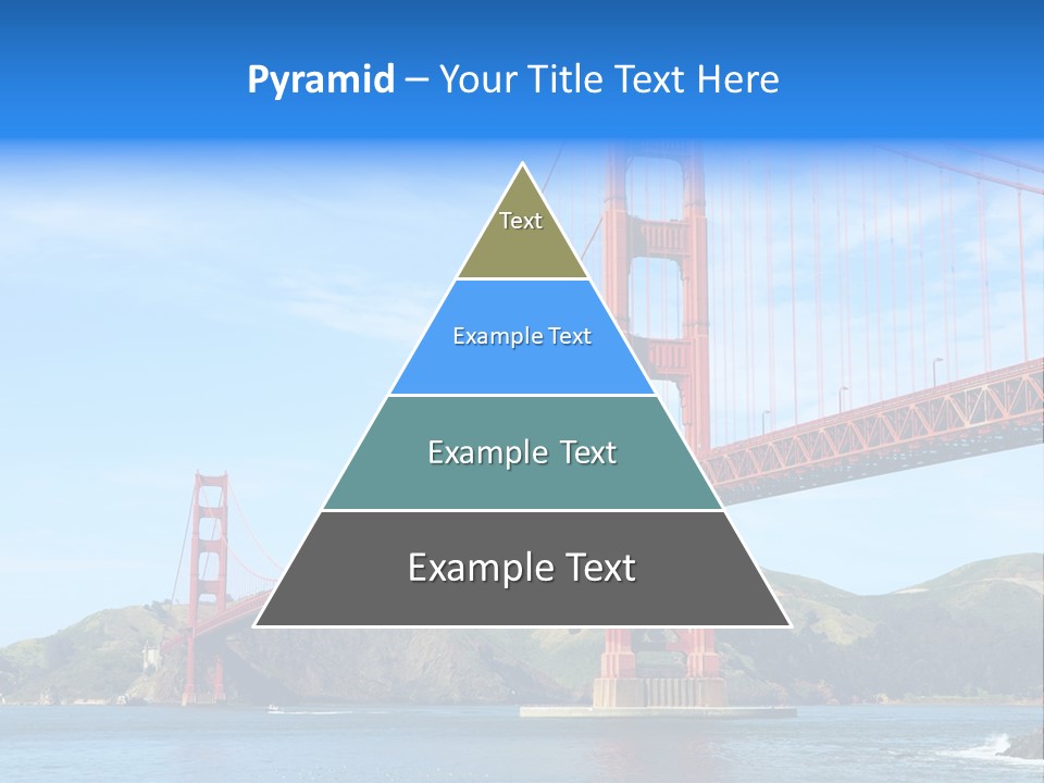 Architecture Bridge Cable PowerPoint Template