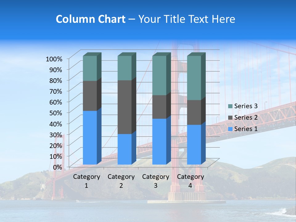 Architecture Bridge Cable PowerPoint Template