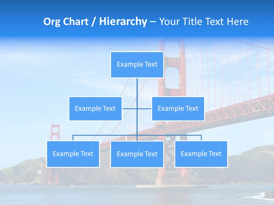 Architecture Bridge Cable PowerPoint Template