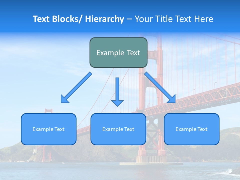 Architecture Bridge Cable PowerPoint Template