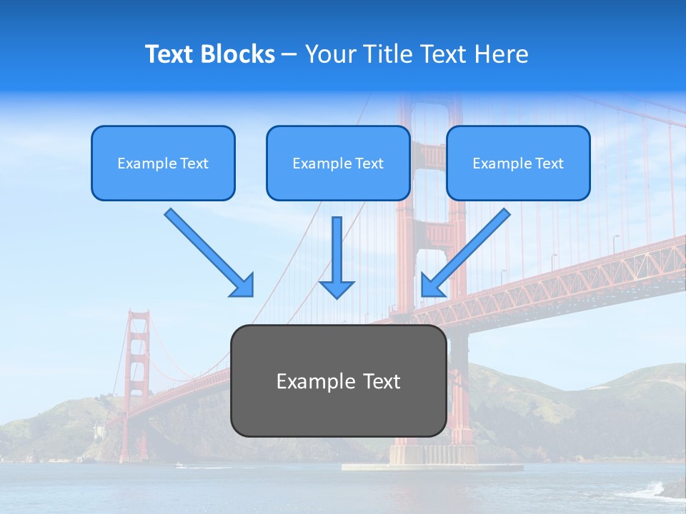 Architecture Bridge Cable PowerPoint Template