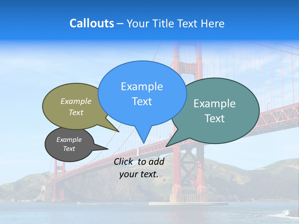 Architecture Bridge Cable PowerPoint Template