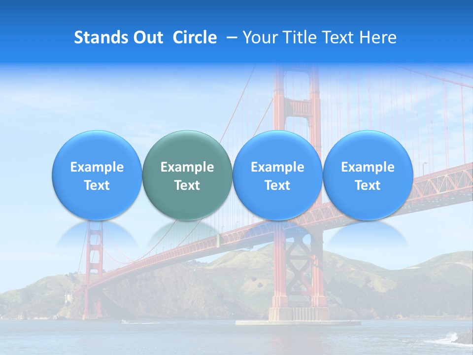 Architecture Bridge Cable PowerPoint Template