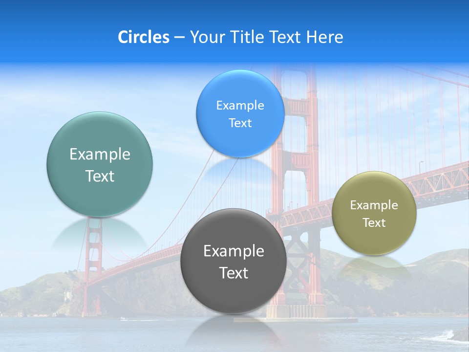 Architecture Bridge Cable PowerPoint Template