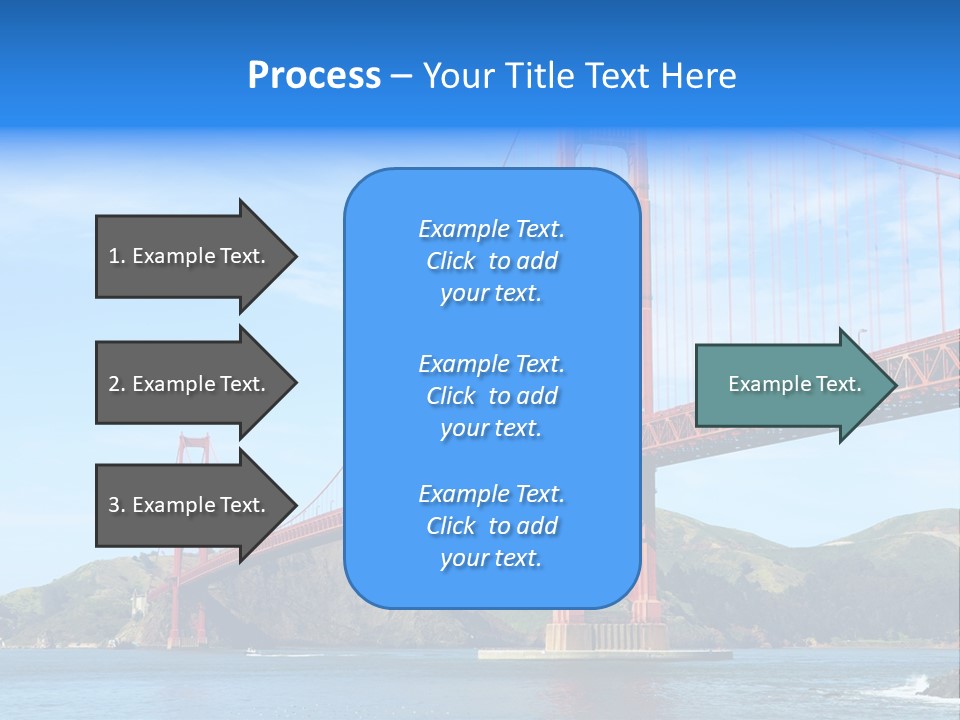 Architecture Bridge Cable PowerPoint Template