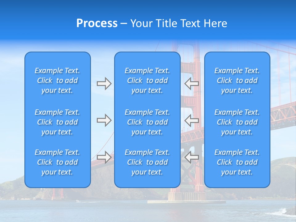 Architecture Bridge Cable PowerPoint Template