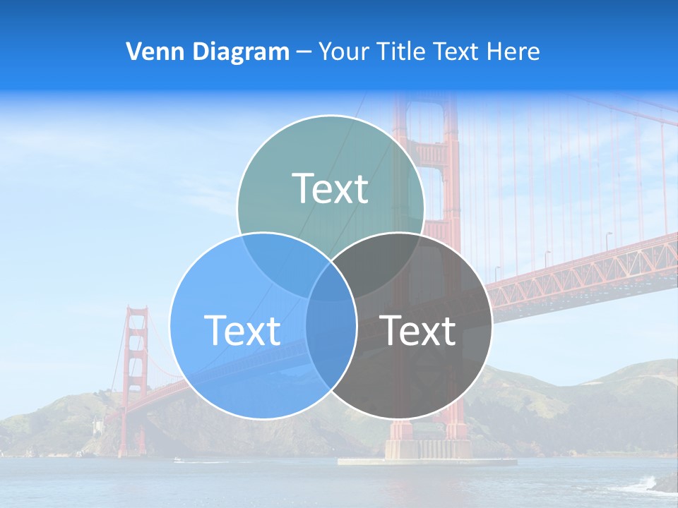 Architecture Bridge Cable PowerPoint Template
