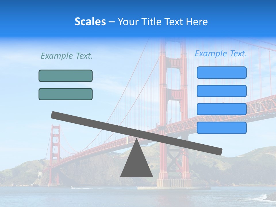 Architecture Bridge Cable PowerPoint Template