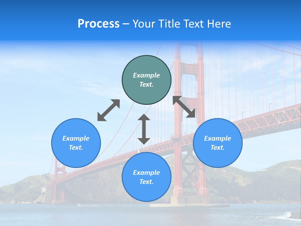 Architecture Bridge Cable PowerPoint Template