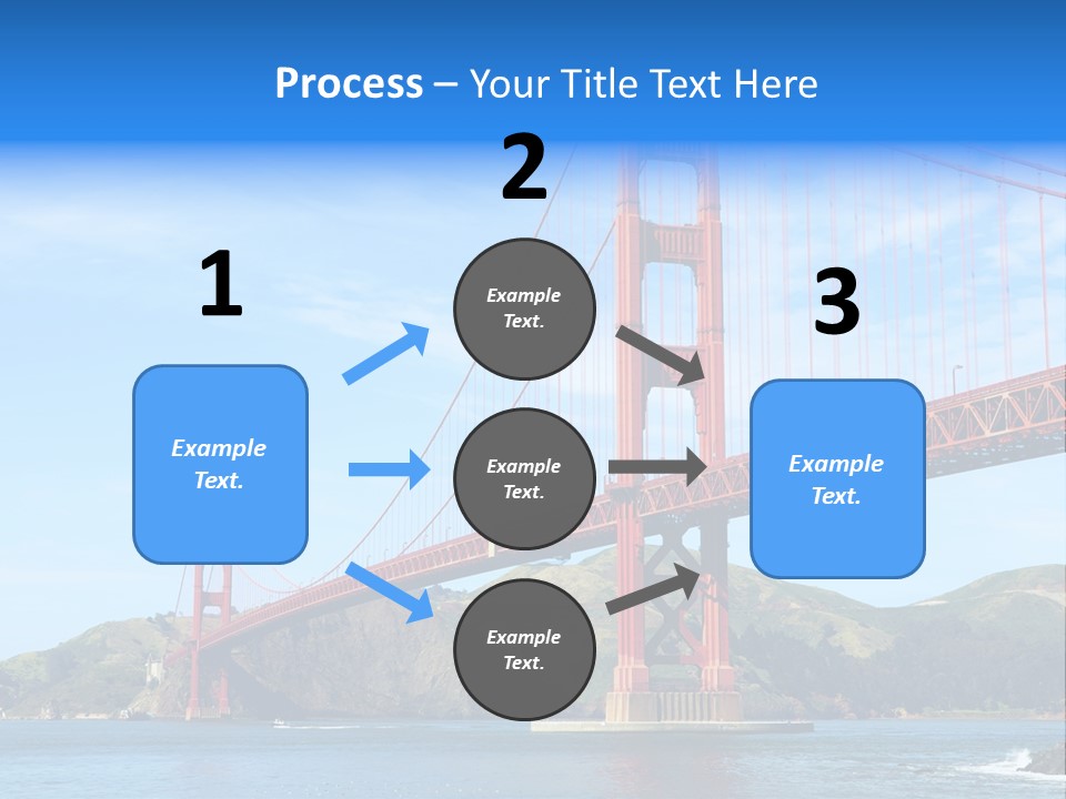 Architecture Bridge Cable PowerPoint Template
