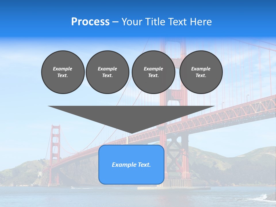 Architecture Bridge Cable PowerPoint Template