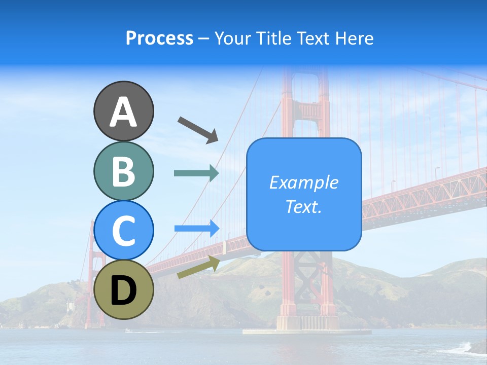 Architecture Bridge Cable PowerPoint Template