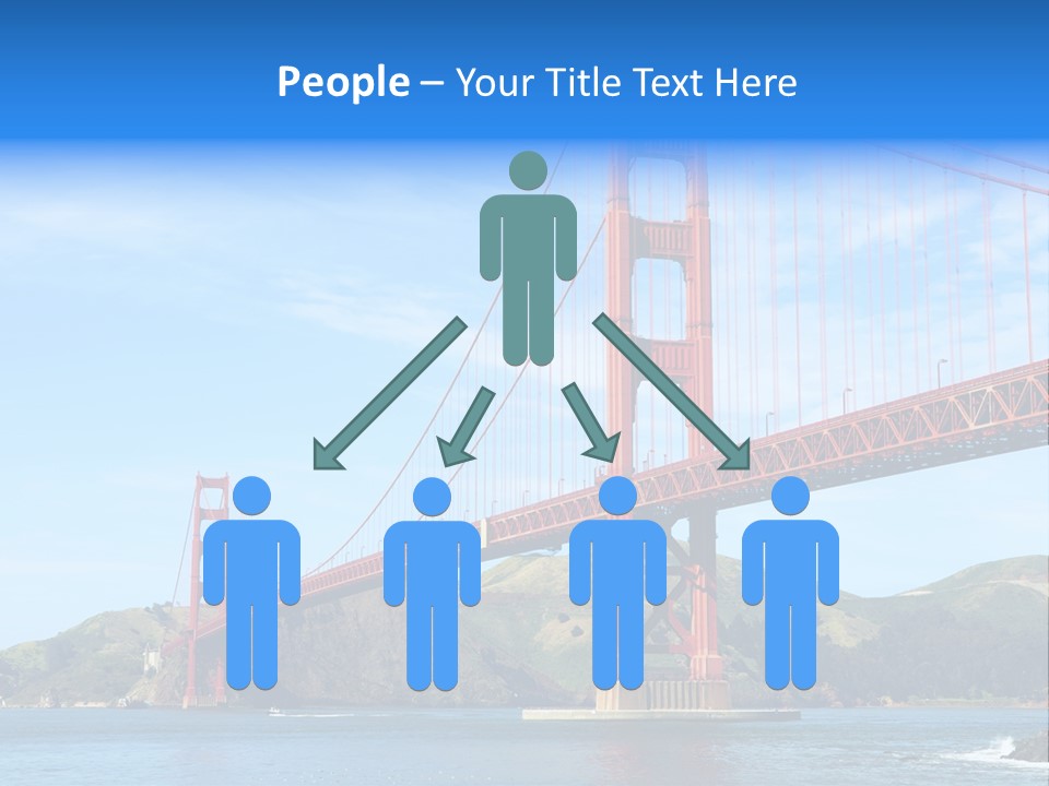 Architecture Bridge Cable PowerPoint Template