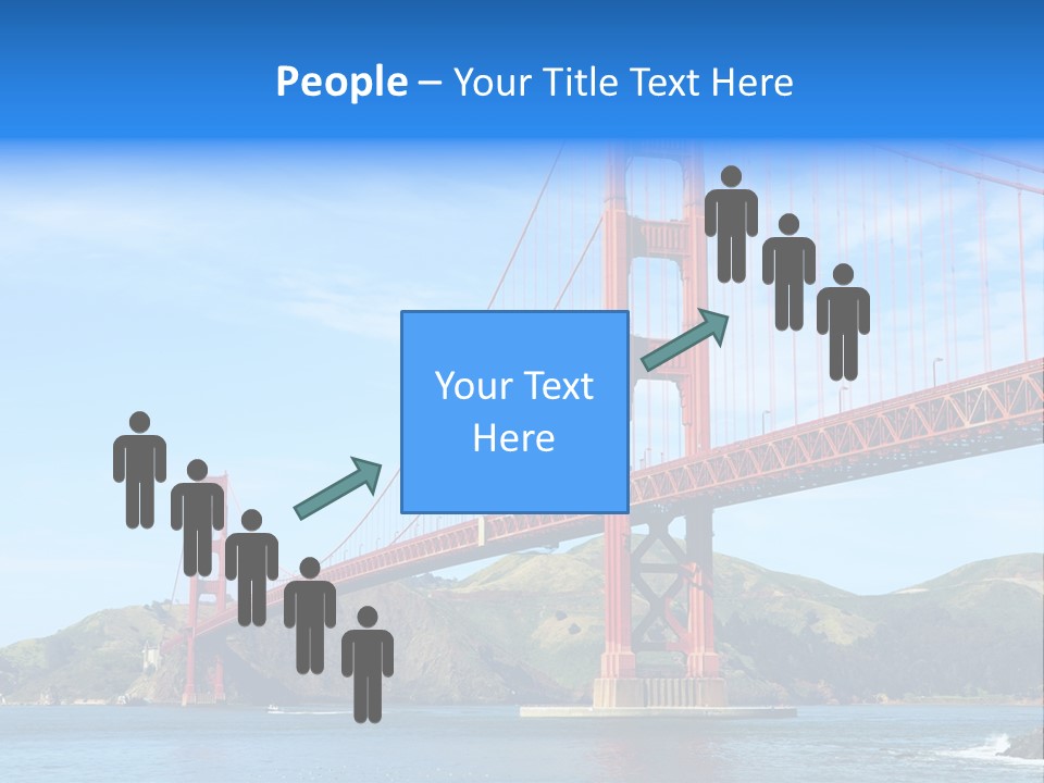 Architecture Bridge Cable PowerPoint Template