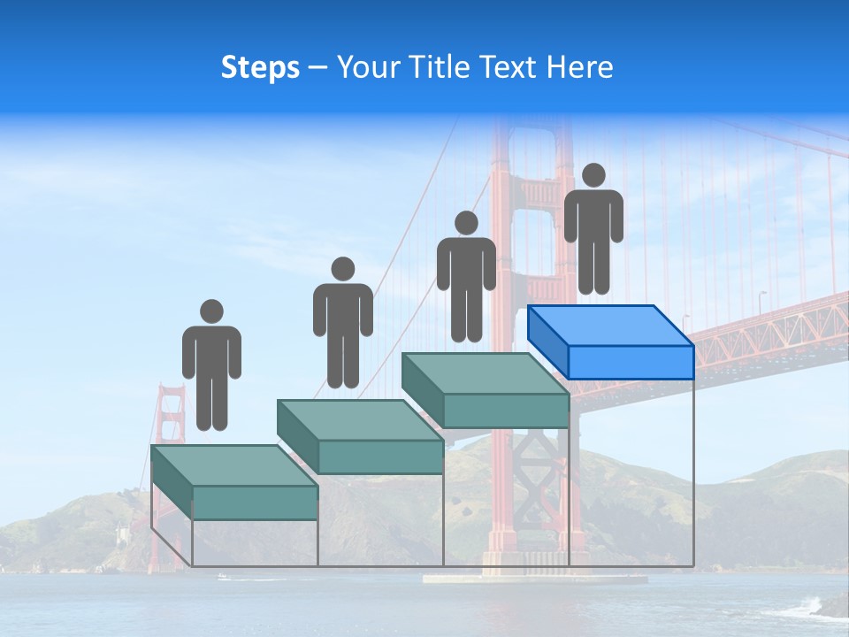 Architecture Bridge Cable PowerPoint Template