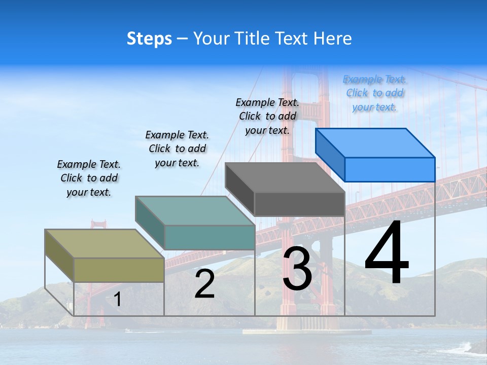 Architecture Bridge Cable PowerPoint Template