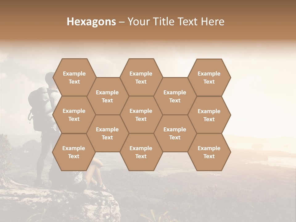 Clouds Freedom View PowerPoint Template