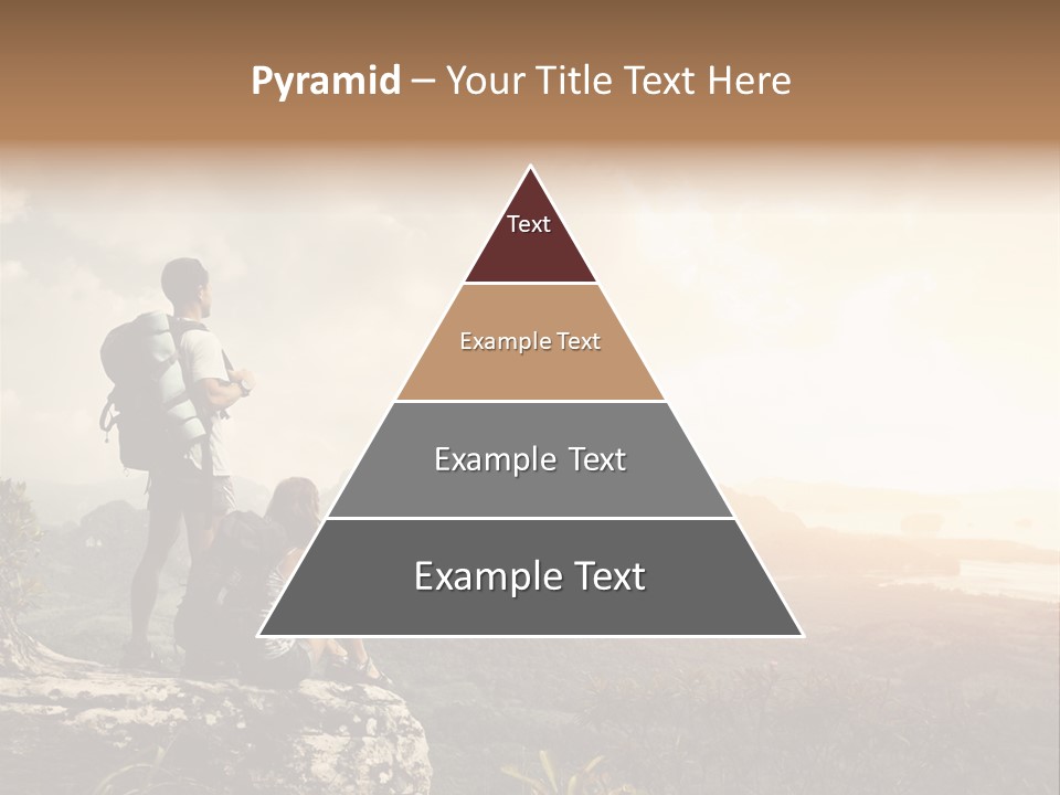 Clouds Freedom View PowerPoint Template