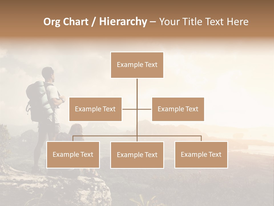 Clouds Freedom View PowerPoint Template