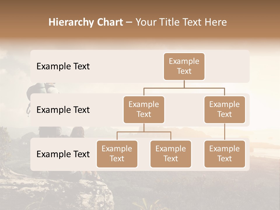 Clouds Freedom View PowerPoint Template