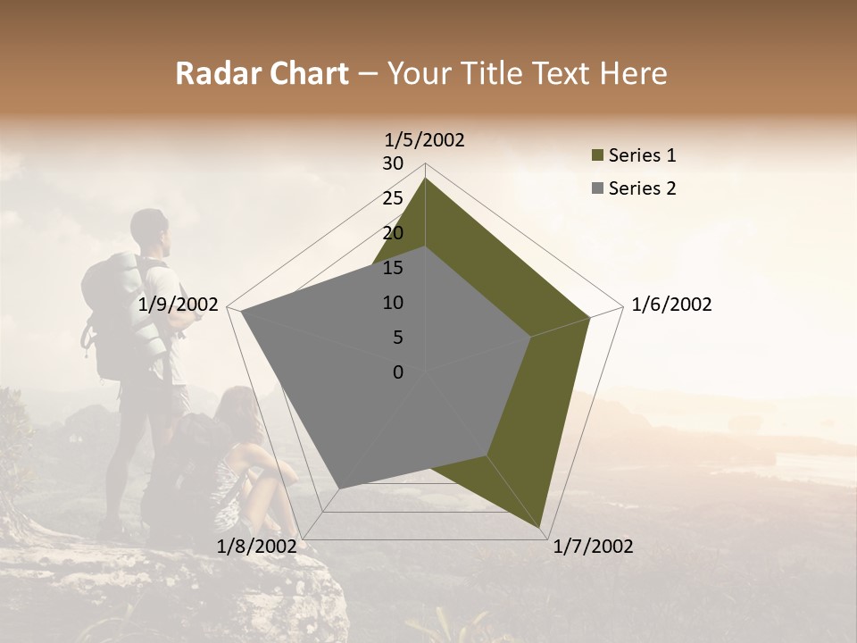 Clouds Freedom View PowerPoint Template