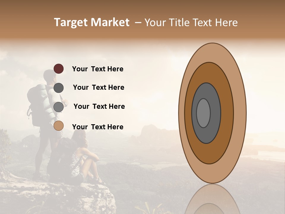 Clouds Freedom View PowerPoint Template