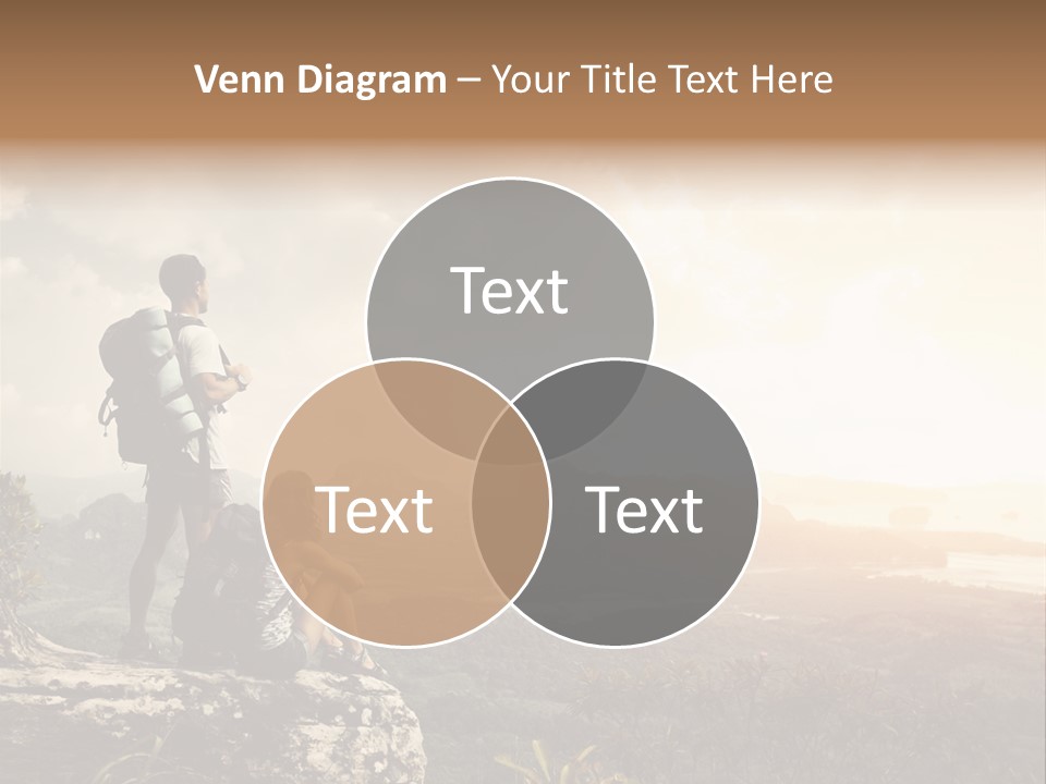 Clouds Freedom View PowerPoint Template