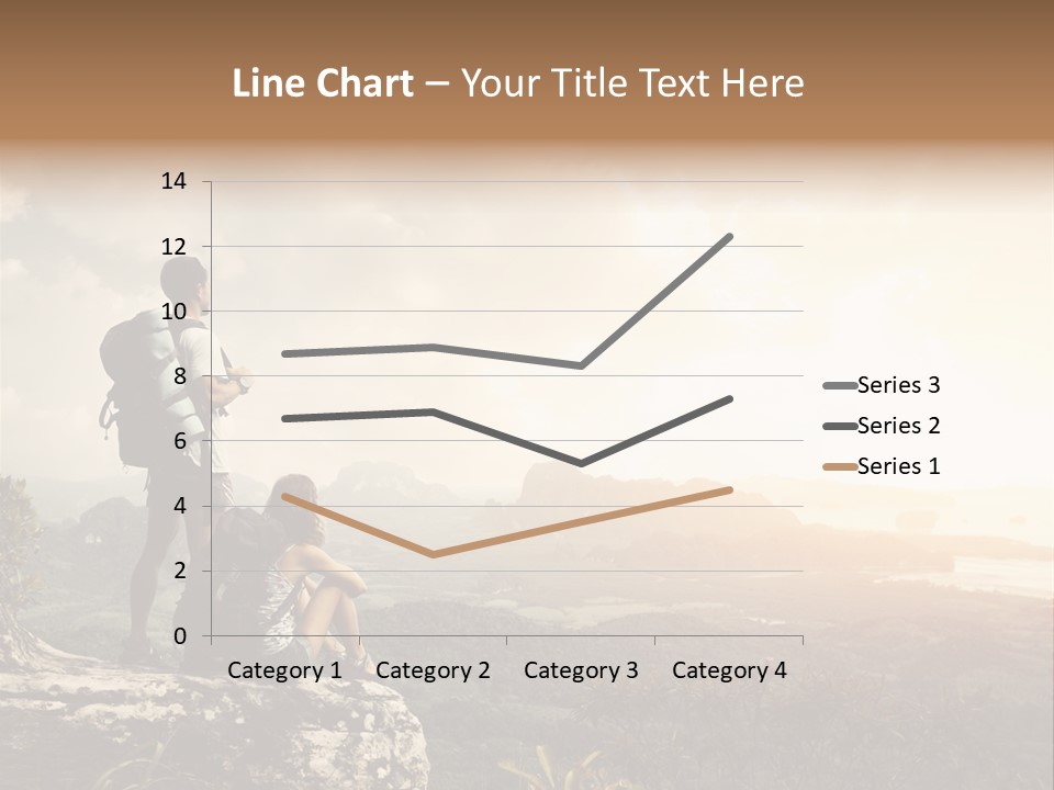 Clouds Freedom View PowerPoint Template
