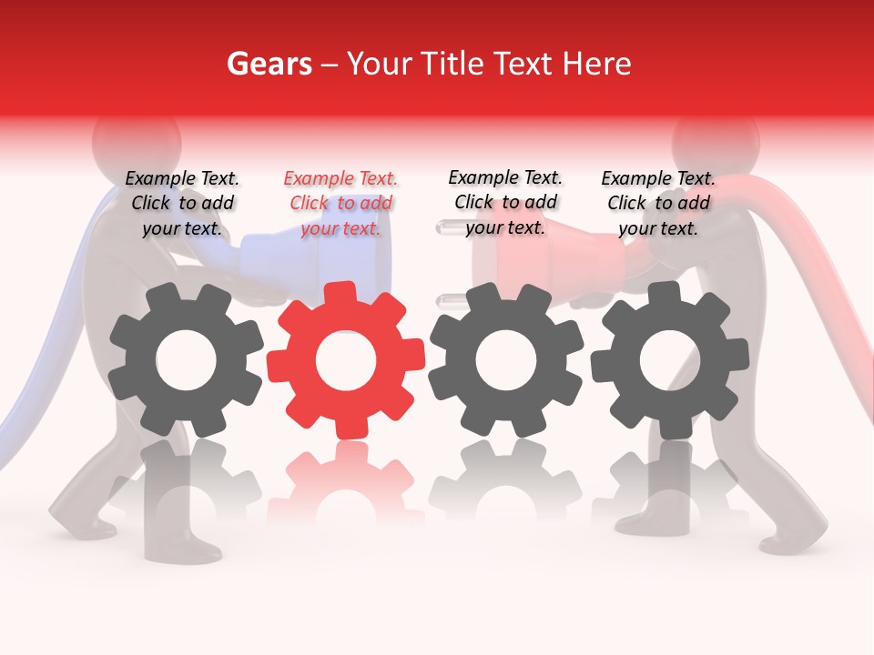 Volt Technology Connect PowerPoint Template