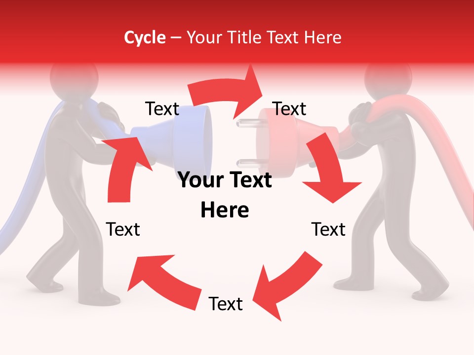 Volt Technology Connect PowerPoint Template