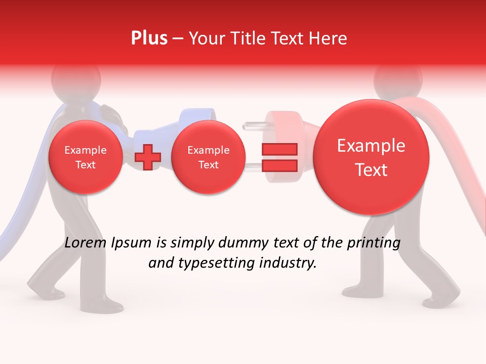 Volt Technology Connect PowerPoint Template