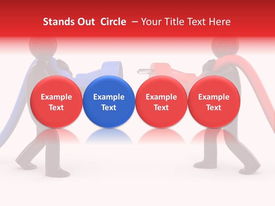 Volt Technology Connect PowerPoint Template