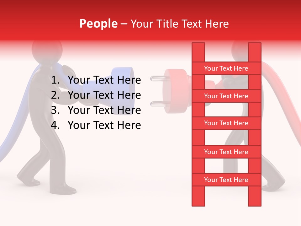 Volt Technology Connect PowerPoint Template