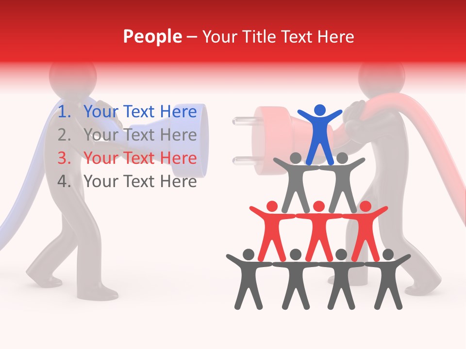 Volt Technology Connect PowerPoint Template