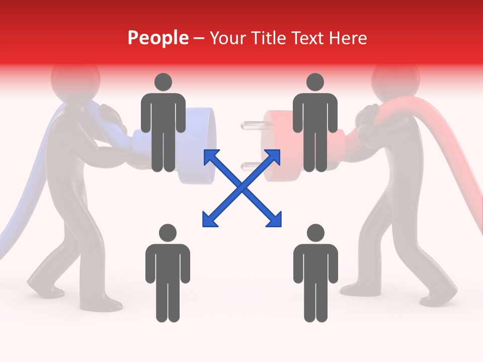 Volt Technology Connect PowerPoint Template