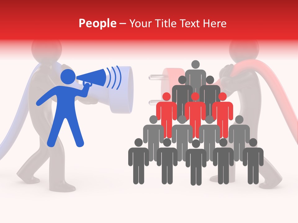 Volt Technology Connect PowerPoint Template