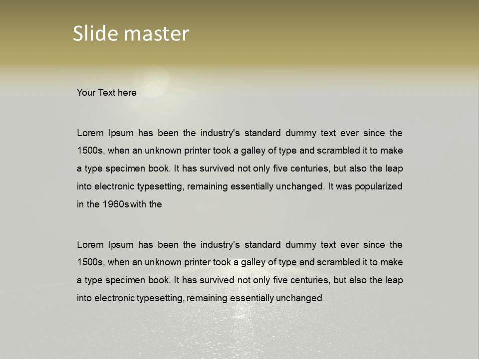 Pine South Accessibility PowerPoint Template