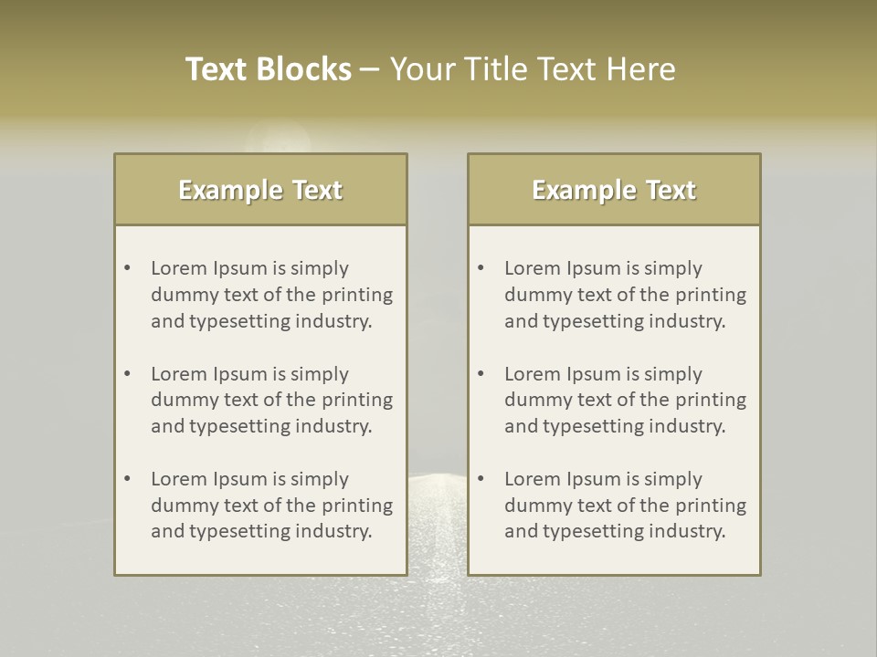 Pine South Accessibility PowerPoint Template