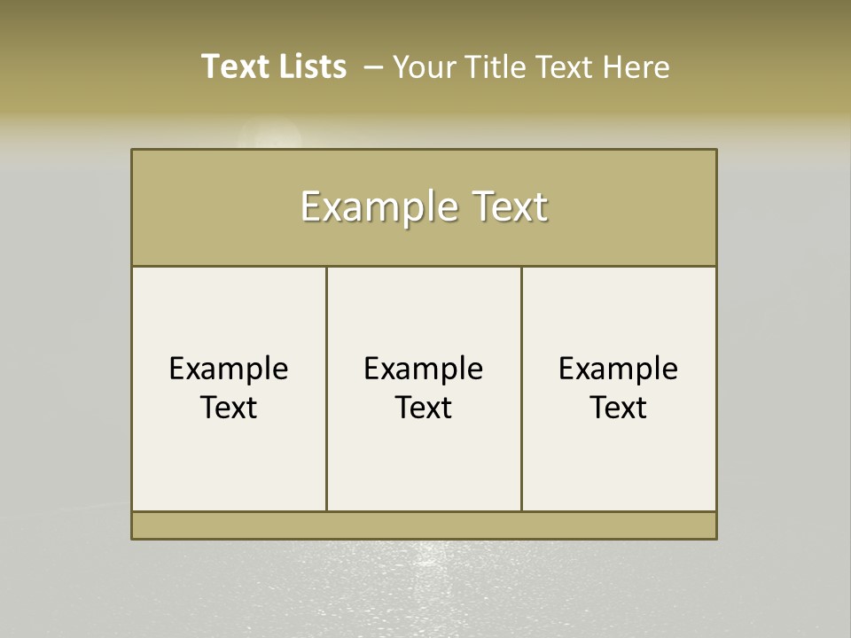 Pine South Accessibility PowerPoint Template