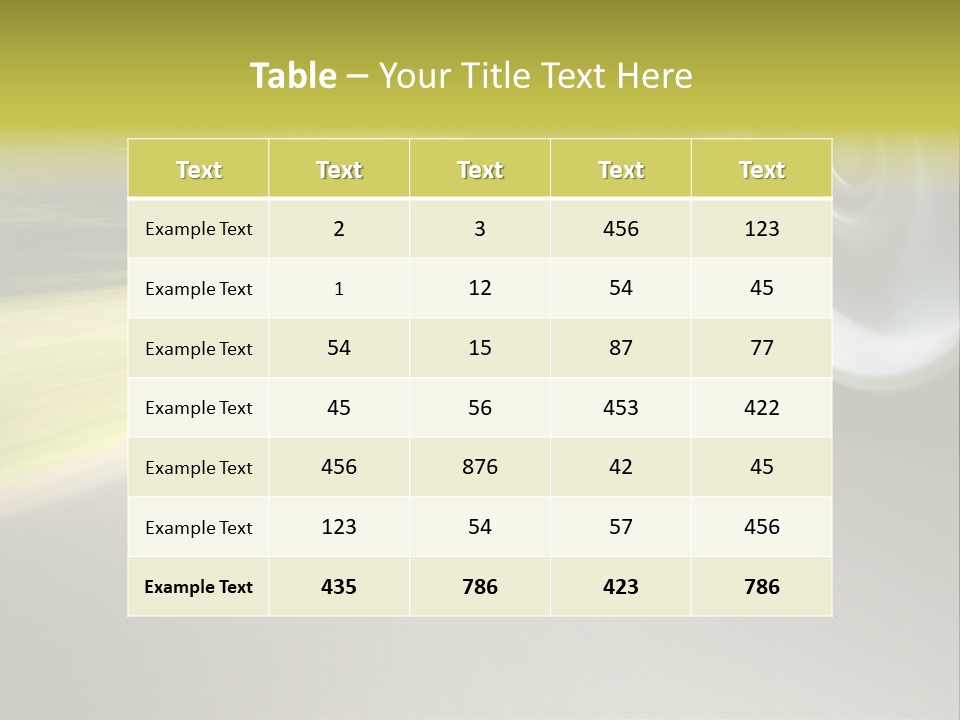 Travel Vacation Nature PowerPoint Template