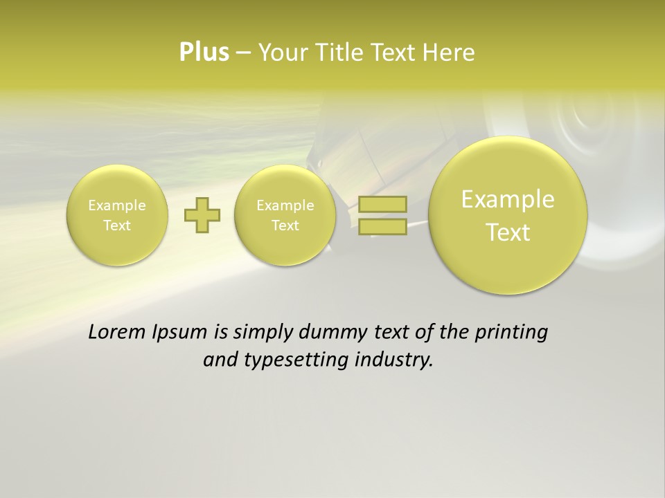 Travel Vacation Nature PowerPoint Template