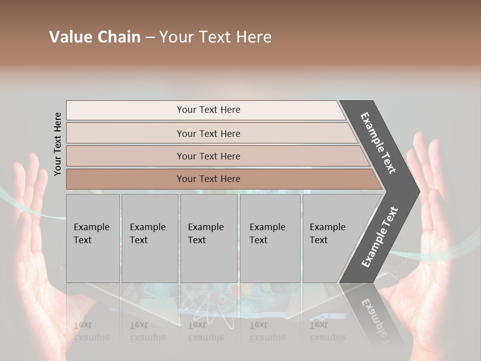 Technology Social Screen PowerPoint Template