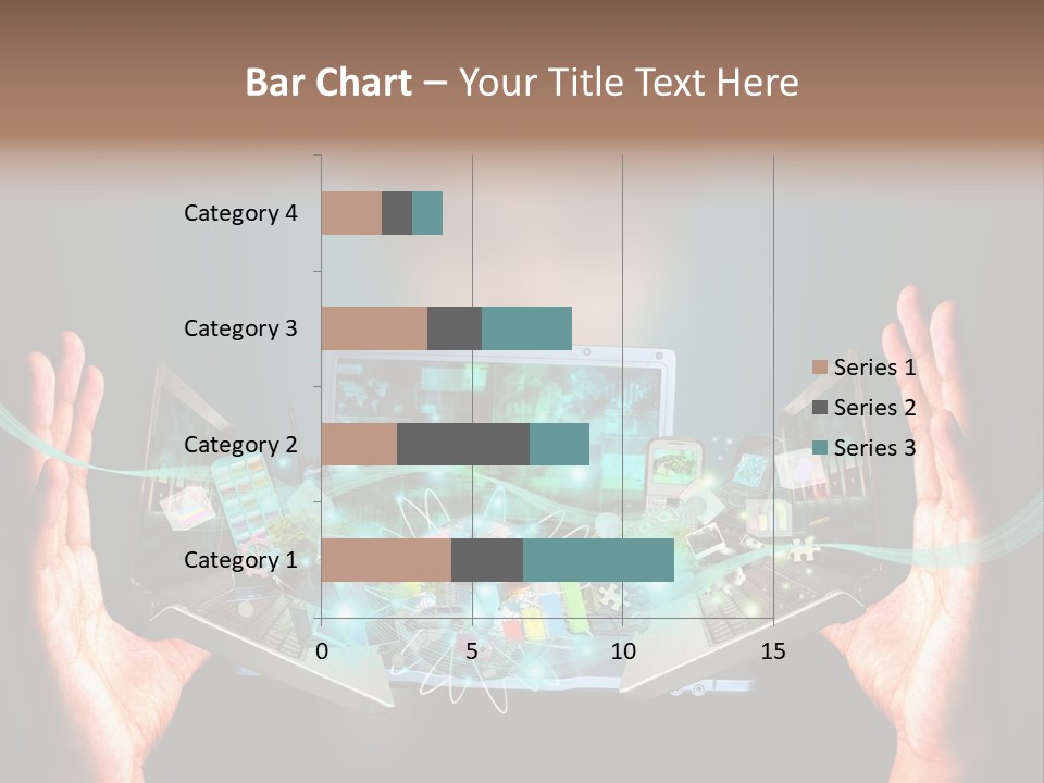 Technology Social Screen PowerPoint Template