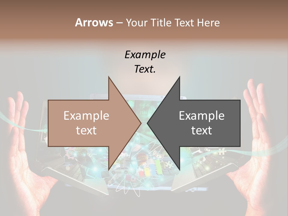 Technology Social Screen PowerPoint Template