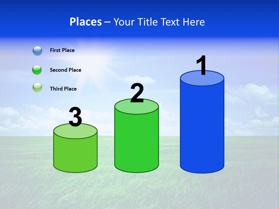 Field Grass Nature PowerPoint Template