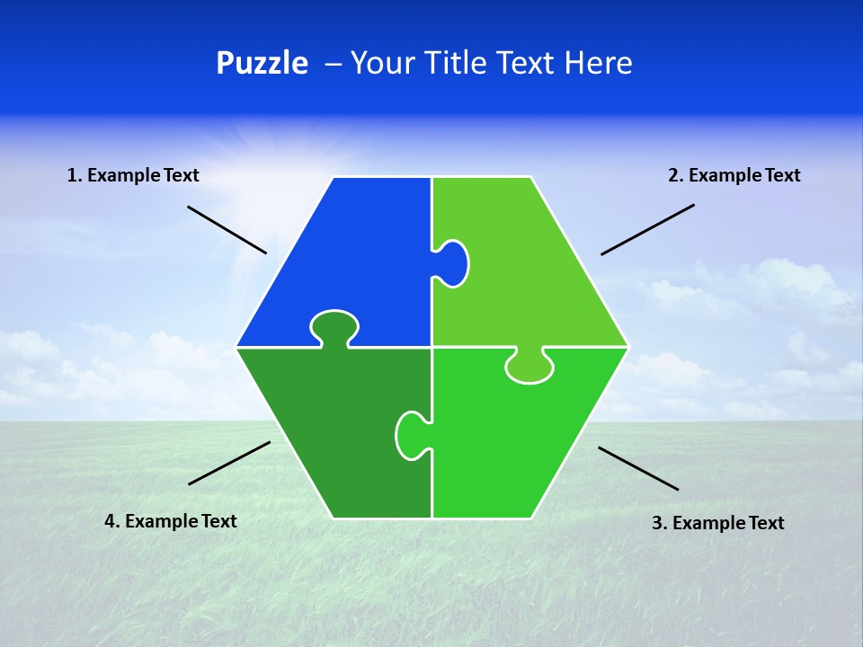 Field Grass Nature PowerPoint Template